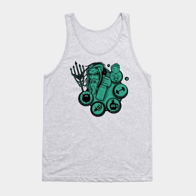 Gypsy Tears Tank Top by Grumpy Cartoonist